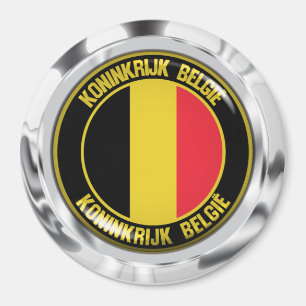 Imã Bélgica Round Emblem
