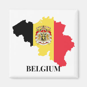 Imã Bélgica Silhouette, bandeira