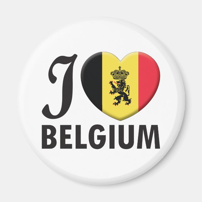 Imã Bélgica v2 Love (Frente)