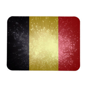 Ímã België; Bélgica Flag