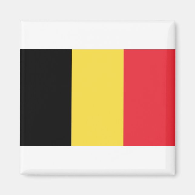 Imã Belgien - Belgique - België - Bélgica Flag (Frente)