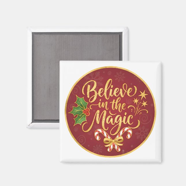 Imã Believe in the Magic (Front/Back)