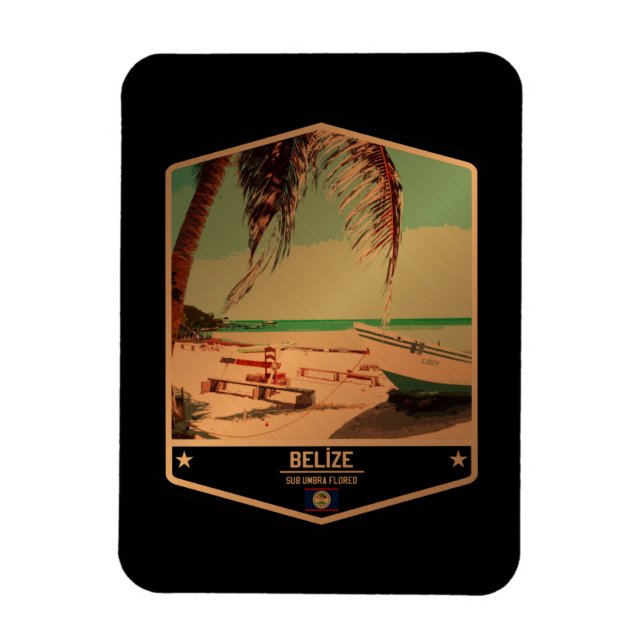 Ímã Belize (Vertical)