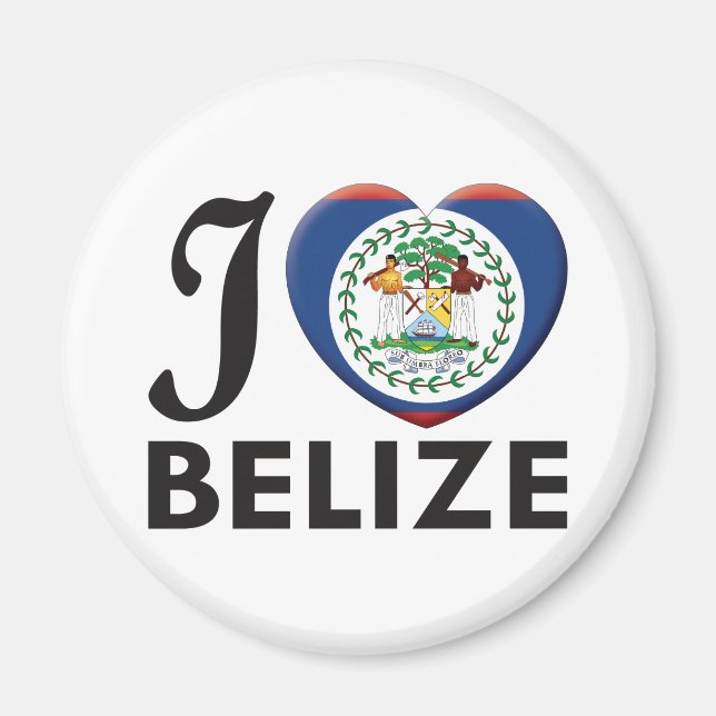 Imã Belize Love (Frente)