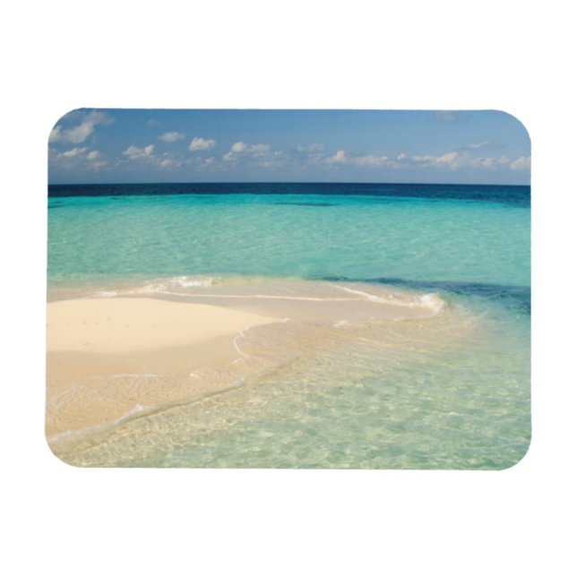Ímã Belize, Mar de Caribe. Goff Caye, Uma Pequena Ilha (Horizontal)