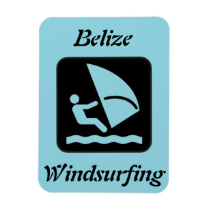 Ímã Belize Windsurfing (Atol de Recifes de Glover)