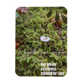 Ímã Belknap Mushroom com citação