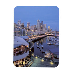 Ímã Bell Harbor em Seattle, Washington.