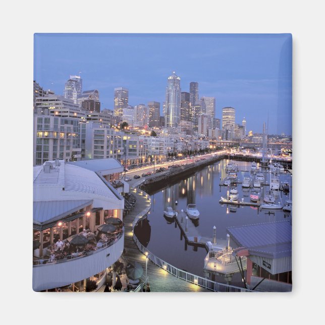Imã Bell Harbor em Seattle, Washington. (Frente)