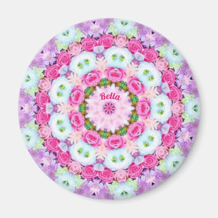 Imã BELLA ~ Flores de Pastel Doce ~ Design surpreenden