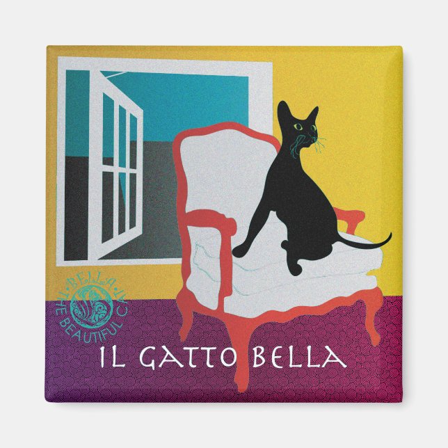 Imã Bella: O Belo Magneto Cat 01 (Frente)