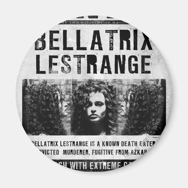 Imã Bellatrix Lestrange Poster (Frente)