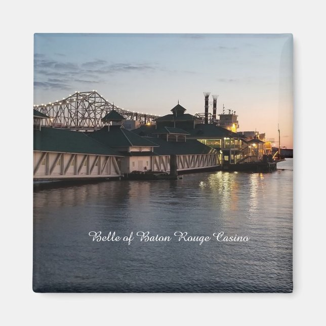 Imã Belle of Baton Rouge Casino Magnet (Frente)