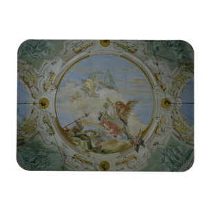 Ímã Bellerophon que monta Pegasus, c.1746-47 (fresco)
