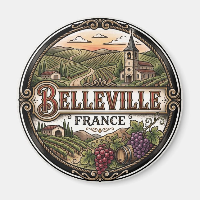 Imã Belleville França (Frente)