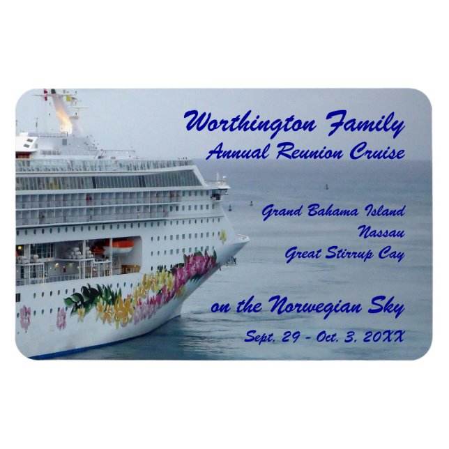 Ímã Belo Arco de Cruzeiro Personalizado (Horizontal)