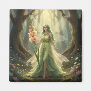 Imã Belo August Peridot Fairy