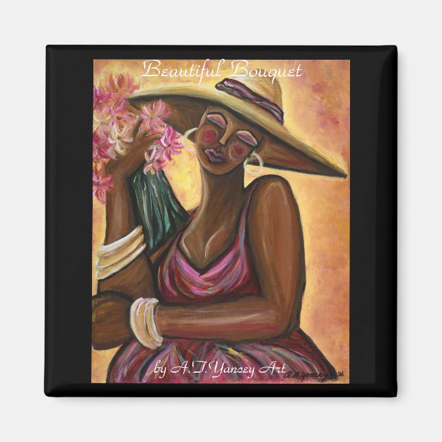 Imã Belo Buquê (Frente)