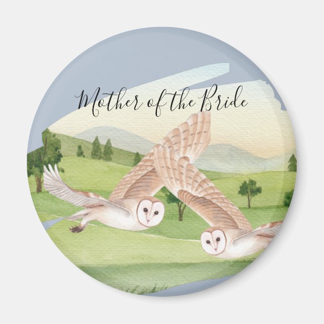 Imã Belo Casamento OWLS (Frente)