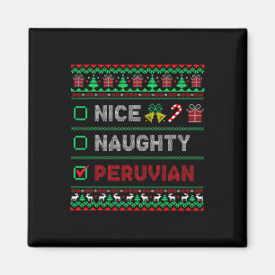 Imã Belo Checklist de Natal peruano peruano Peru