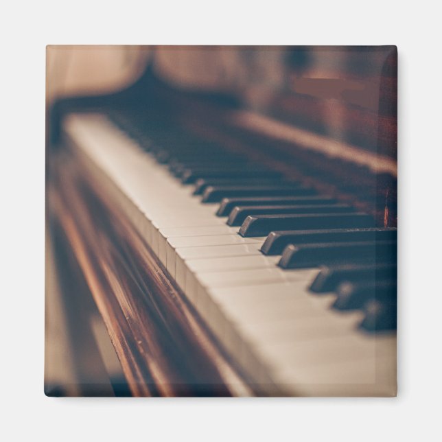 Imã Belo Design de Piano (Frente)