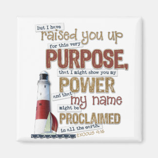 Imã Belo ímã de Escritura Êxodo 9:16