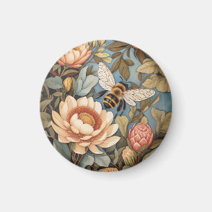 Imã Belo Jardim Com Flores De Protea