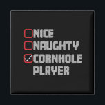 Imã Belo Natal Feio da Lista de Jogadores Cornhole<br><div class="desc">Belo Natal Feio da Lista de Jogadores Cornhole</div>