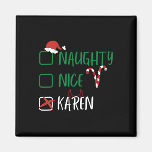 Imã Belo Papai noel de Natal Karen Engraçado com