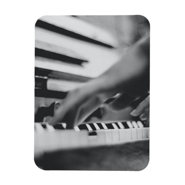 Ímã Belo Trabalho de arte de Piano (Vertical)