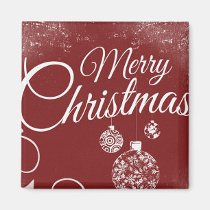Imã Belo Wallpaper Vermelho com decorações de Natal