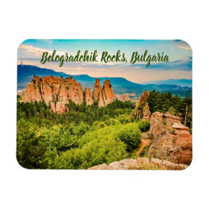 Ímã Belogradchik Rocks Bulgária estilizou