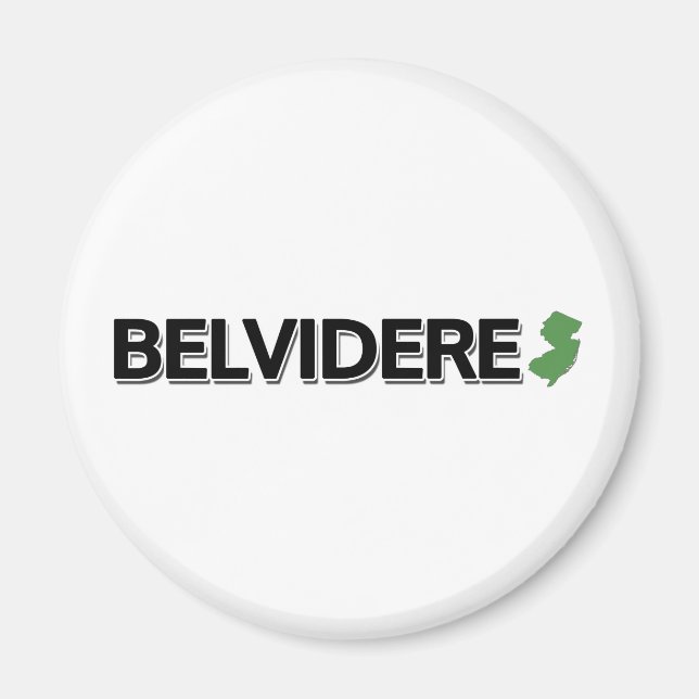 Imã Belvidere, Nova Jersey (Frente)