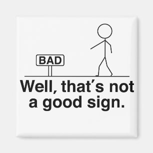 Imã Bem, isso não é um bom sinal