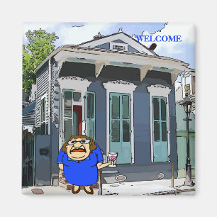 Imã Bem-vinda senhora na Rua do Desejo