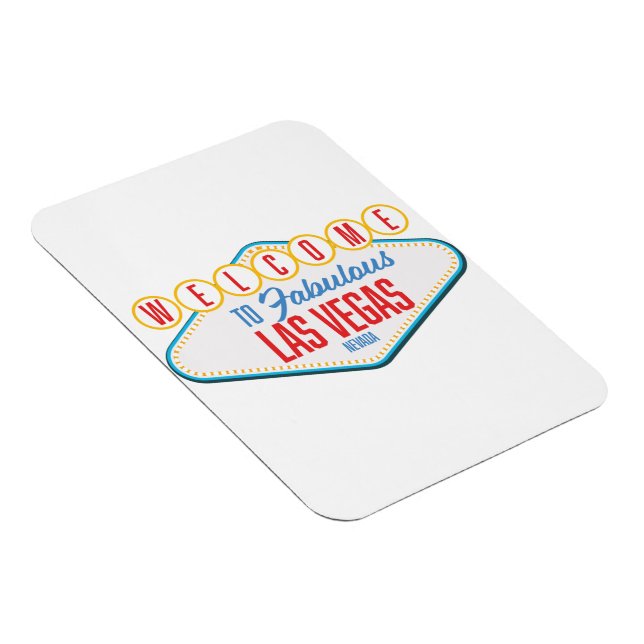Ímã Bem-vindo a Fabuloso las vegas (Lado Direito)