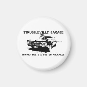 Imã Bem-vindo à Garagem de Struggleville - Onde Quebra