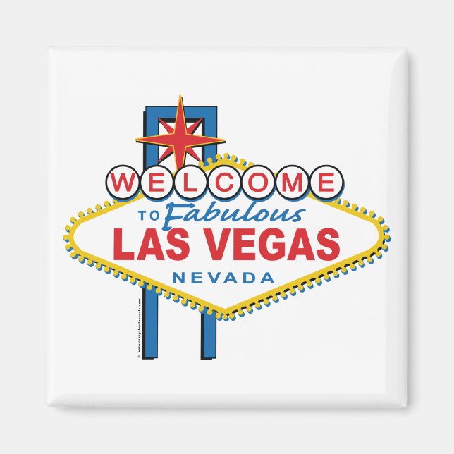 Imã Bem-vindo a Las Vegas (Frente)