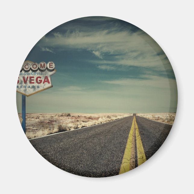 Imã Bem-vindo a Las Vegas (Frente)