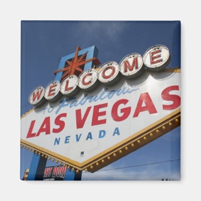 Imã Bem-Vindo A Las Vegas (Frente)