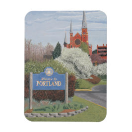 Ímã Bem-vindo a Portland Maine