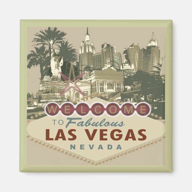 Imã Bem-vindo a Vegas (Frente)