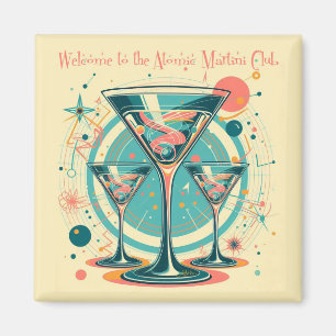 Imã Bem-Vindo Ao Atômico Clube Martini Triple Play