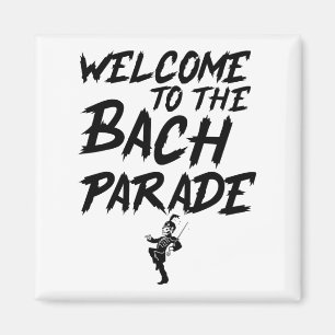Imã Bem-Vindo Ao Bach Parade Bride Squad Gothic Bach