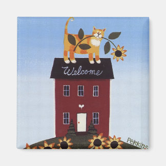 Imã Bem-vindo ao Cat Magnet