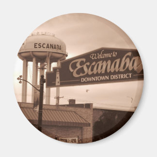 Imã Bem-vindo ao Escanaba Magnet