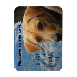 Ímã Bem-vindo ao lago Labrador