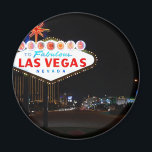 Imã Bem-Vindo Ao Sinal De Las Vegas Iluminado À Noite<br><div class="desc">Bem-Vindo Ao Sinal De Las Vegas Iluminado À Noite</div>