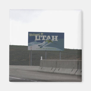 Imã Bem-vindo ao Utah Magnet