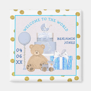 Imã Bem-vindo ao "World Baby Boy Name Date Of Birth"